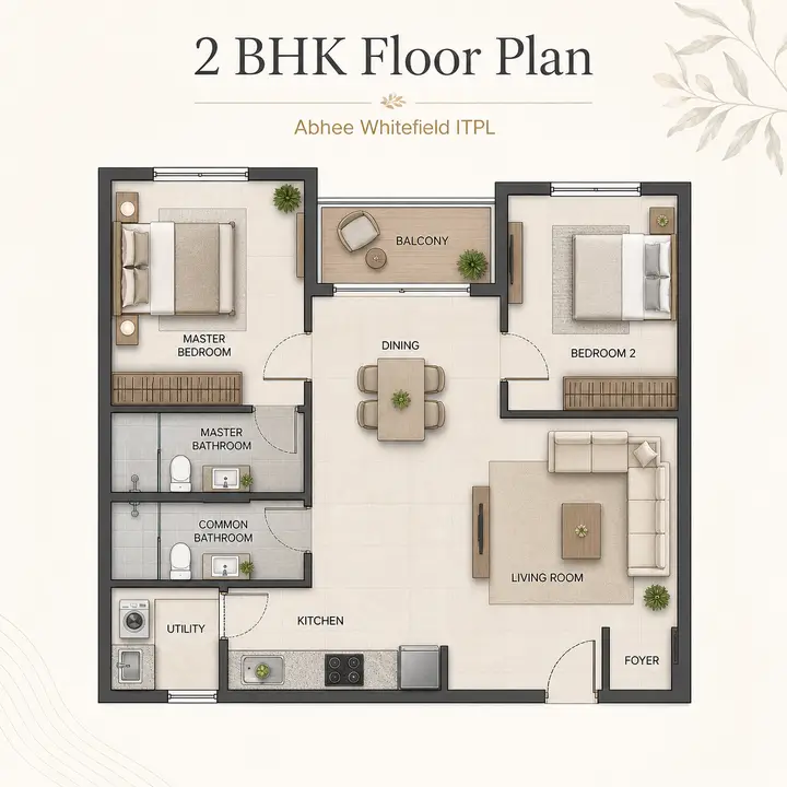 Abhee Whitefield 2bhk Abhee Whitefield 2bhk