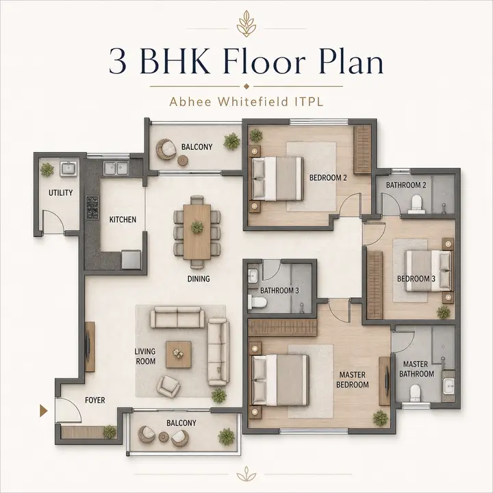 Abhee Whitefield 3bhk Abhee Whitefield 3bhk