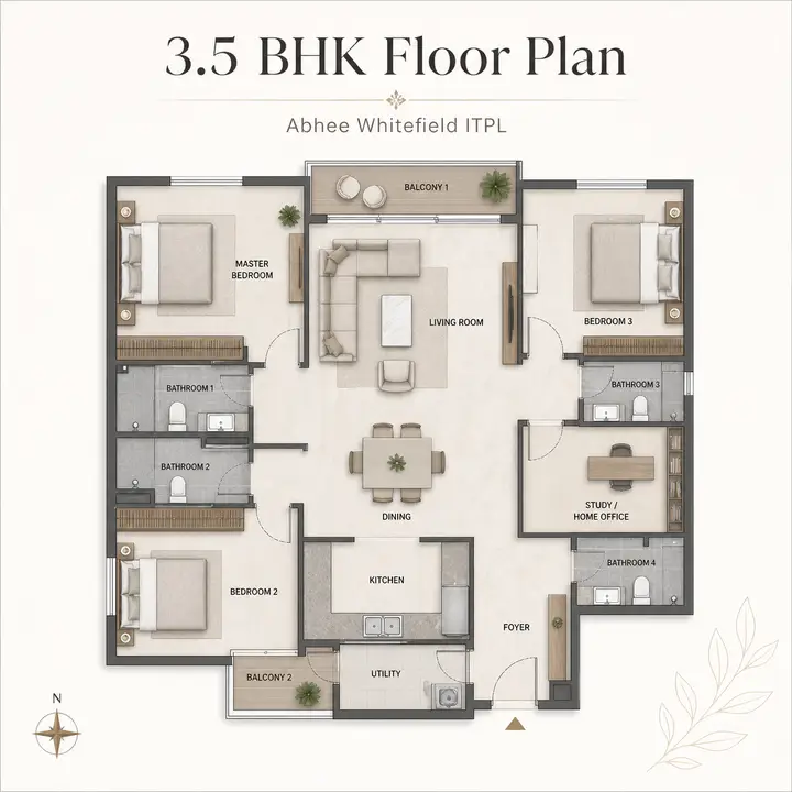 Abhee Whitefield 3p5bhk Abhee Whitefield 3p5bhk